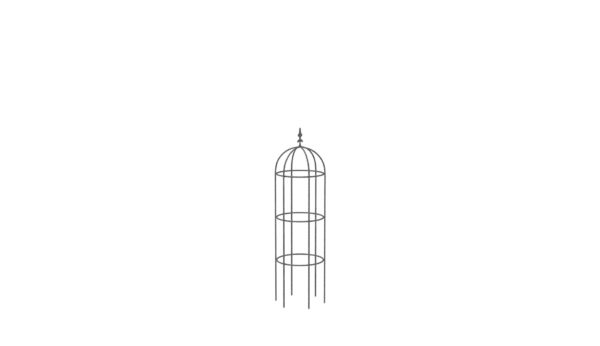 2365 Obelisk ogrodowy „120”