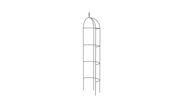 2389 Obelisk ogrodowy 1/2 „180”